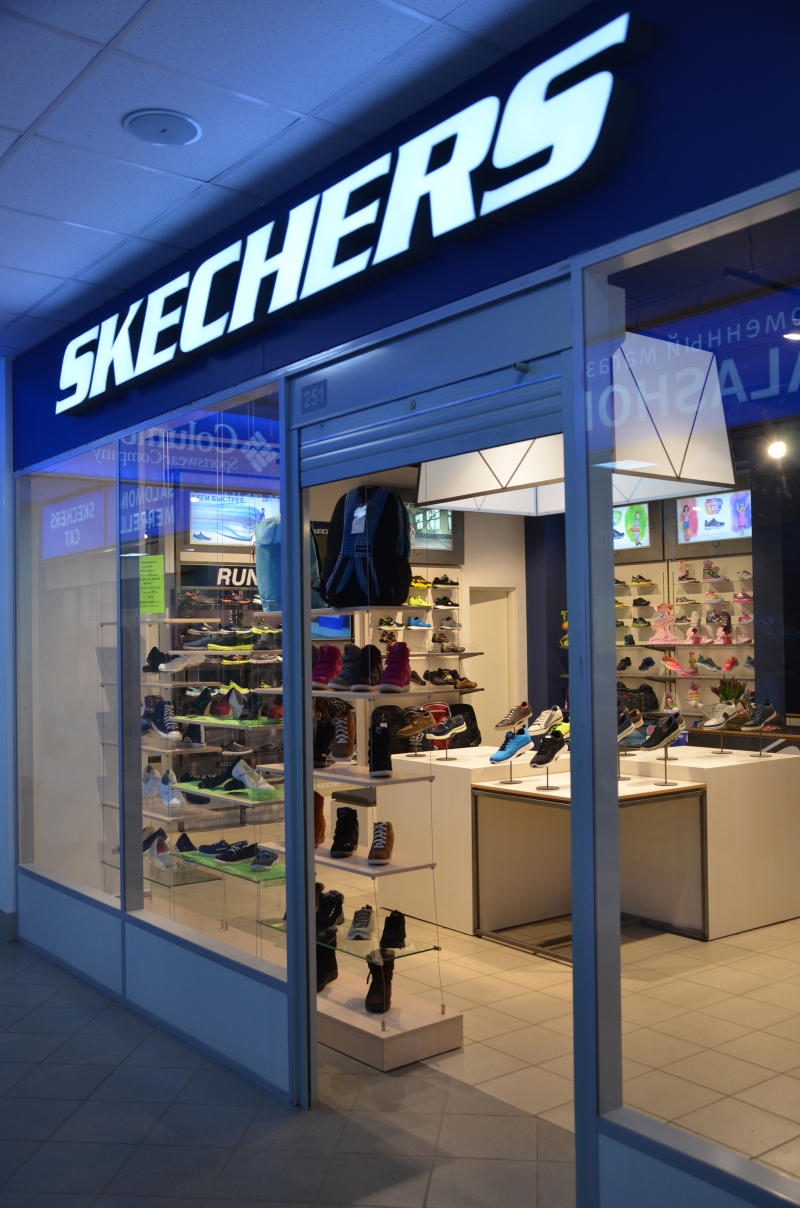 Концептуальный магазин Skechers в г.Великий Новгород