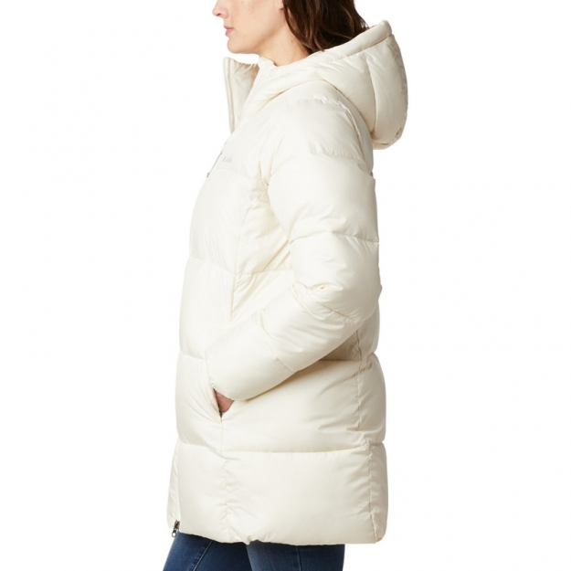 Куртка женская Puffect™ Mid Hooded Jacket (молочная)