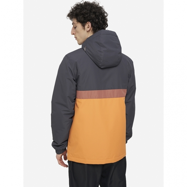 Куртка утепленная мужская Termit (серо-оранжевая)