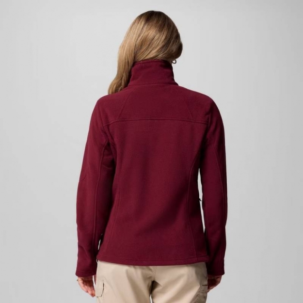 Джемпер флисовый женский Fast Trek II Jacket (бордовый)