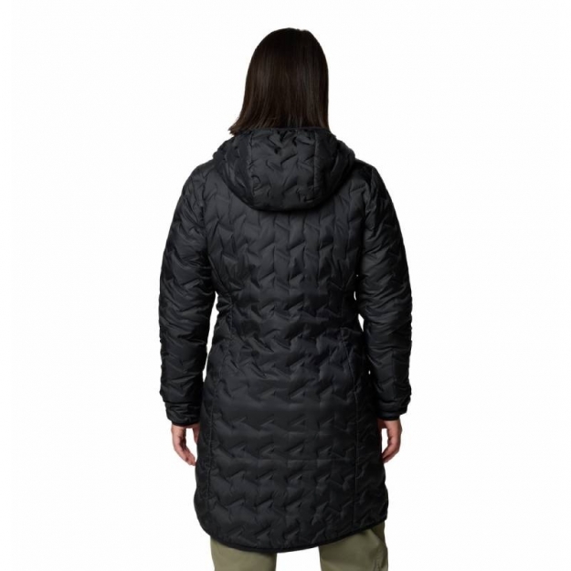Куртка пуховая женская Delta Ridge™ II Long Down Jacket чёрный